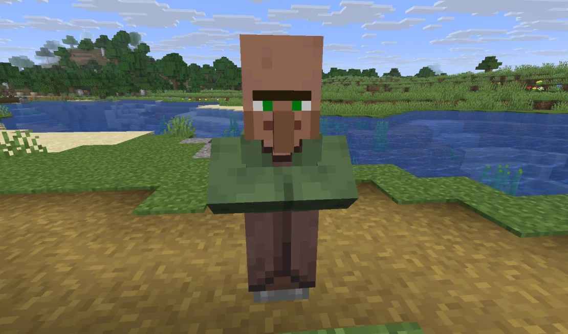 Minecraft villager